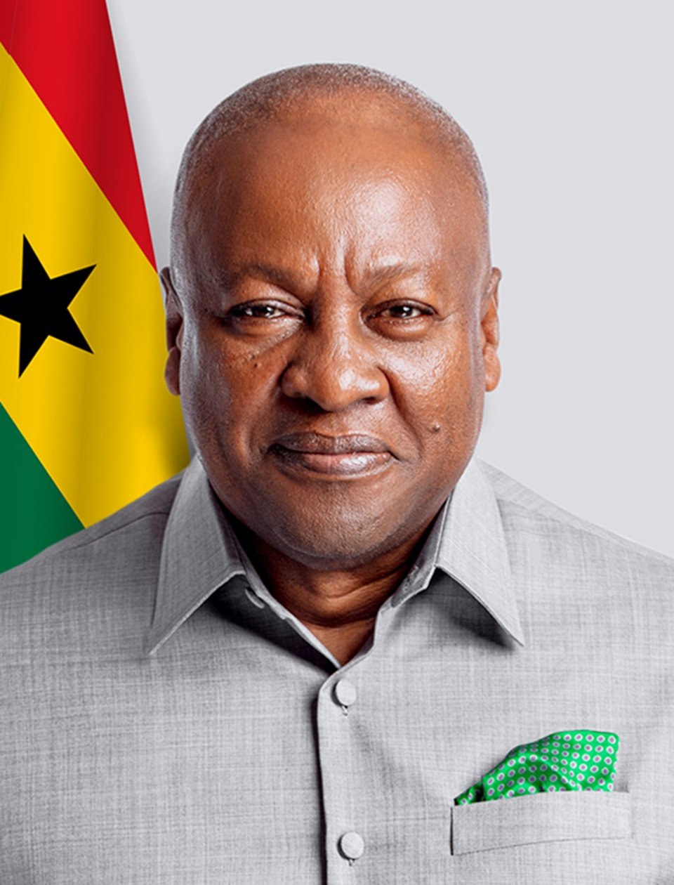 Portrait of H.E. John Dramani Mahama